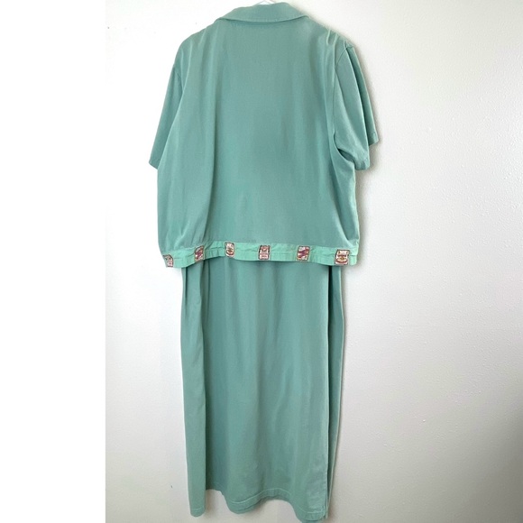 Country Wear Casuals Green Garden Veggie Dress & Jacket - XL - Picture 2 of 16